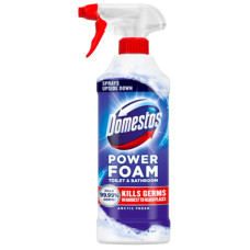 Спрей-пінка для чищення туалету та ванної кімнати Domestos Power Foam Arctic Fresh 435 мл 